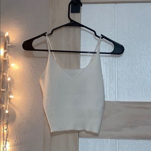 Brandy Melville white tank top